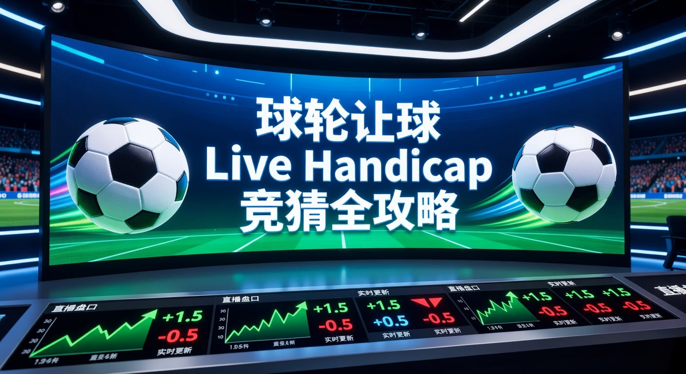 滚球让球 live handicap 实时判断与投注技巧