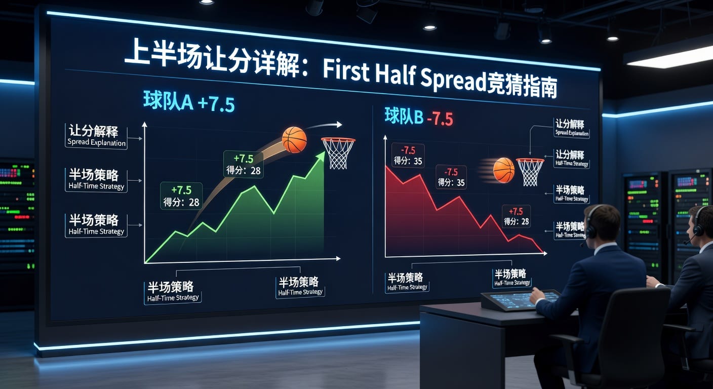 上半场让分 first half spread 解析与混合过关组合