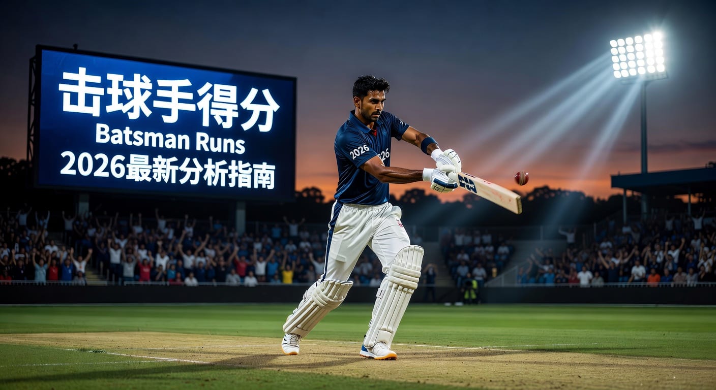 击球手得分 Batsman Runs：2026年赛前观察