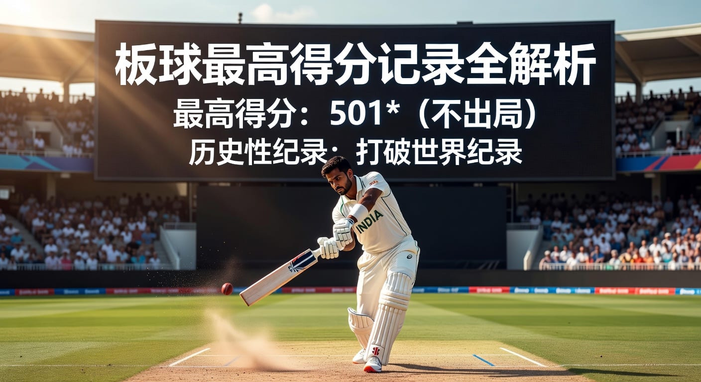 板球最高得分 Highest Score：2026年记录与看点