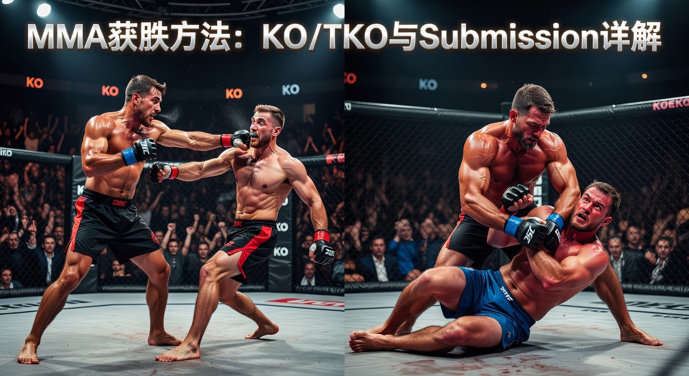 MMA方法 method of victory KO/TKO Submission 赛前分析